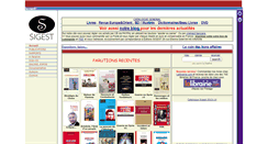 Desktop Screenshot of editions.sigest.net